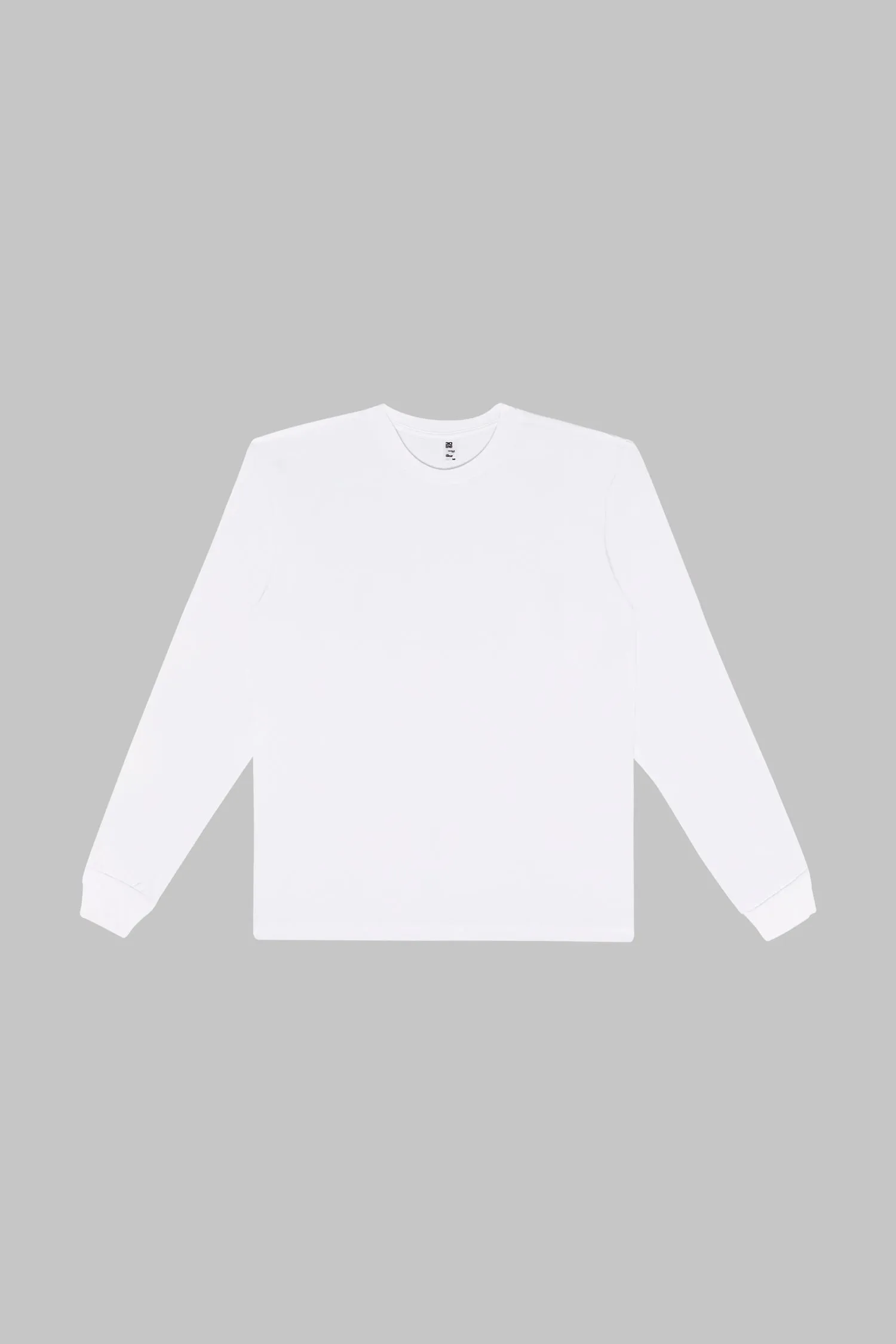 20007 - Fine Jersey Long Sleeve Crew Neck T-Shirt