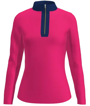 AB SPORT Women's Long Sleeve Rosa UV 40 Sun Shirt LS02-ROSAN