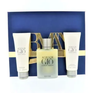 Acqua di Gio Men Set 3.4oz EDT & 2.5oz SG & 2.5oz AS