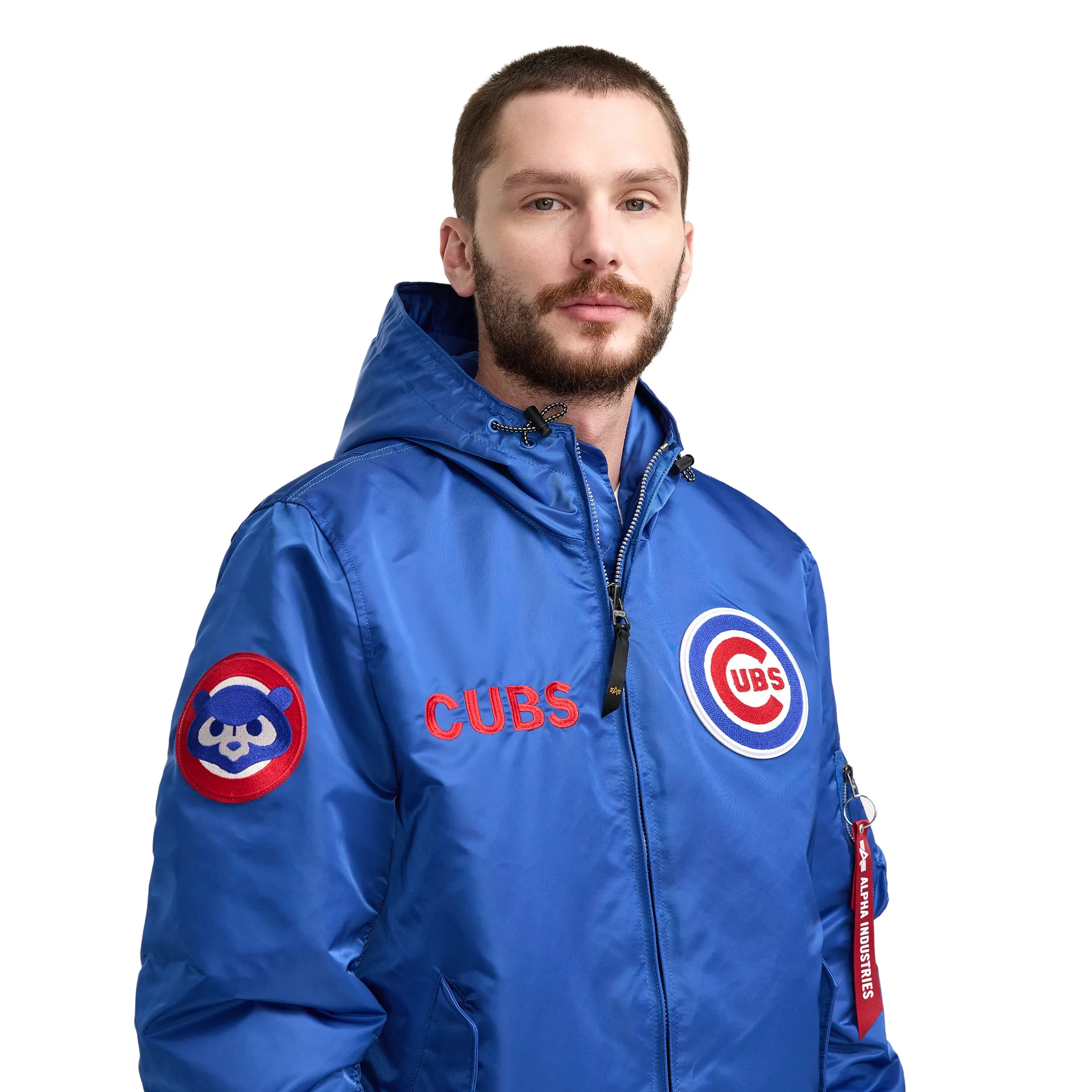 Alpha Industries x San Diego Padres L-2B Hooded Bomber Jacket