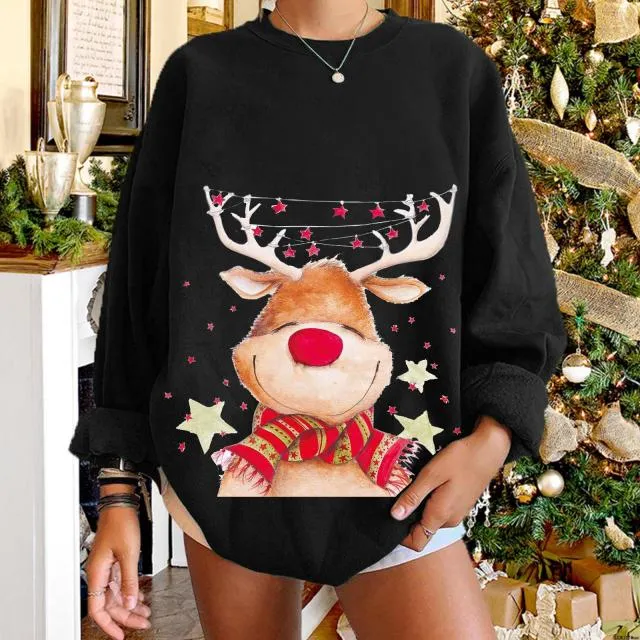 Amy Fashion - Cartoons Long Sleeve Women Sweater