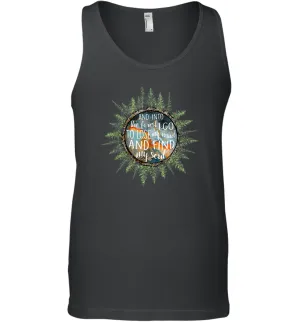 And Into The Forest I Go To Lose My Mind Men Cotton Tank Top