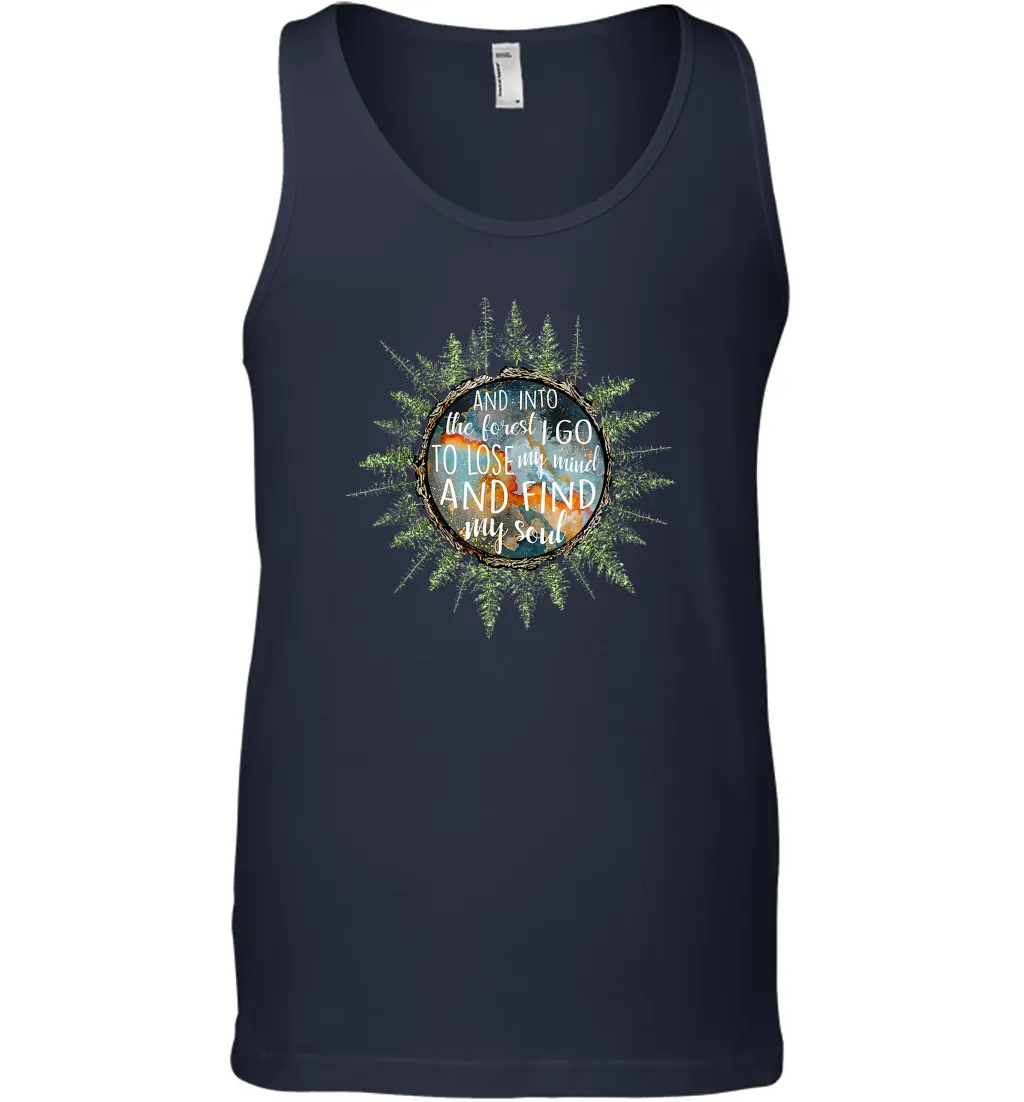 And Into The Forest I Go To Lose My Mind Men Cotton Tank Top