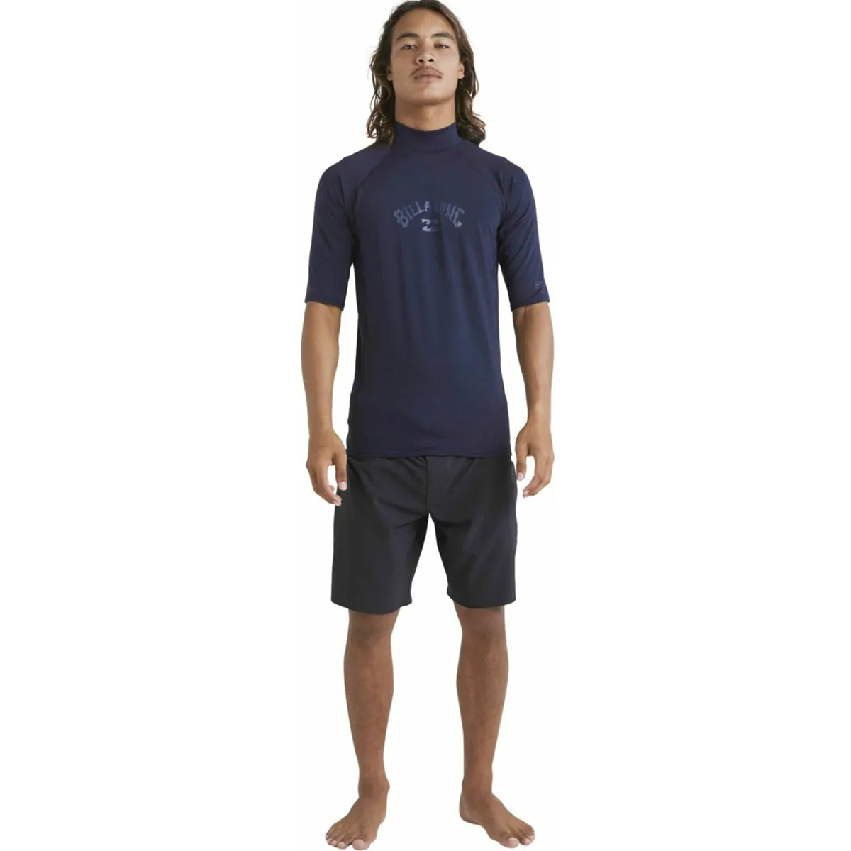 Arch Wave UV50 Short Sleeve Rash Vest - Navy