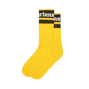 Athletic Logo Sock- Yellow