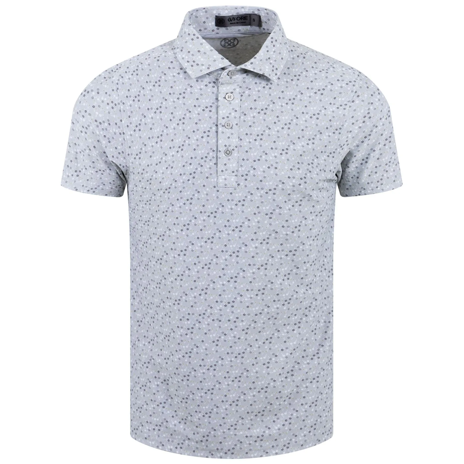 Aye Papi Printed Pique Polo Nimbus - SS23