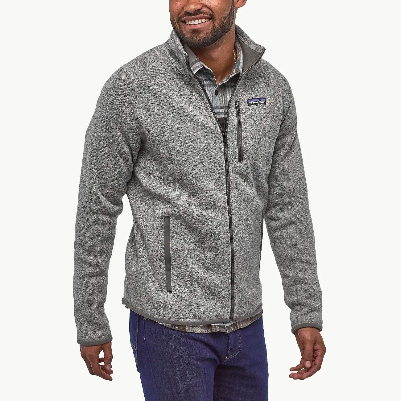 Better Sweater Jacket - Stonewash