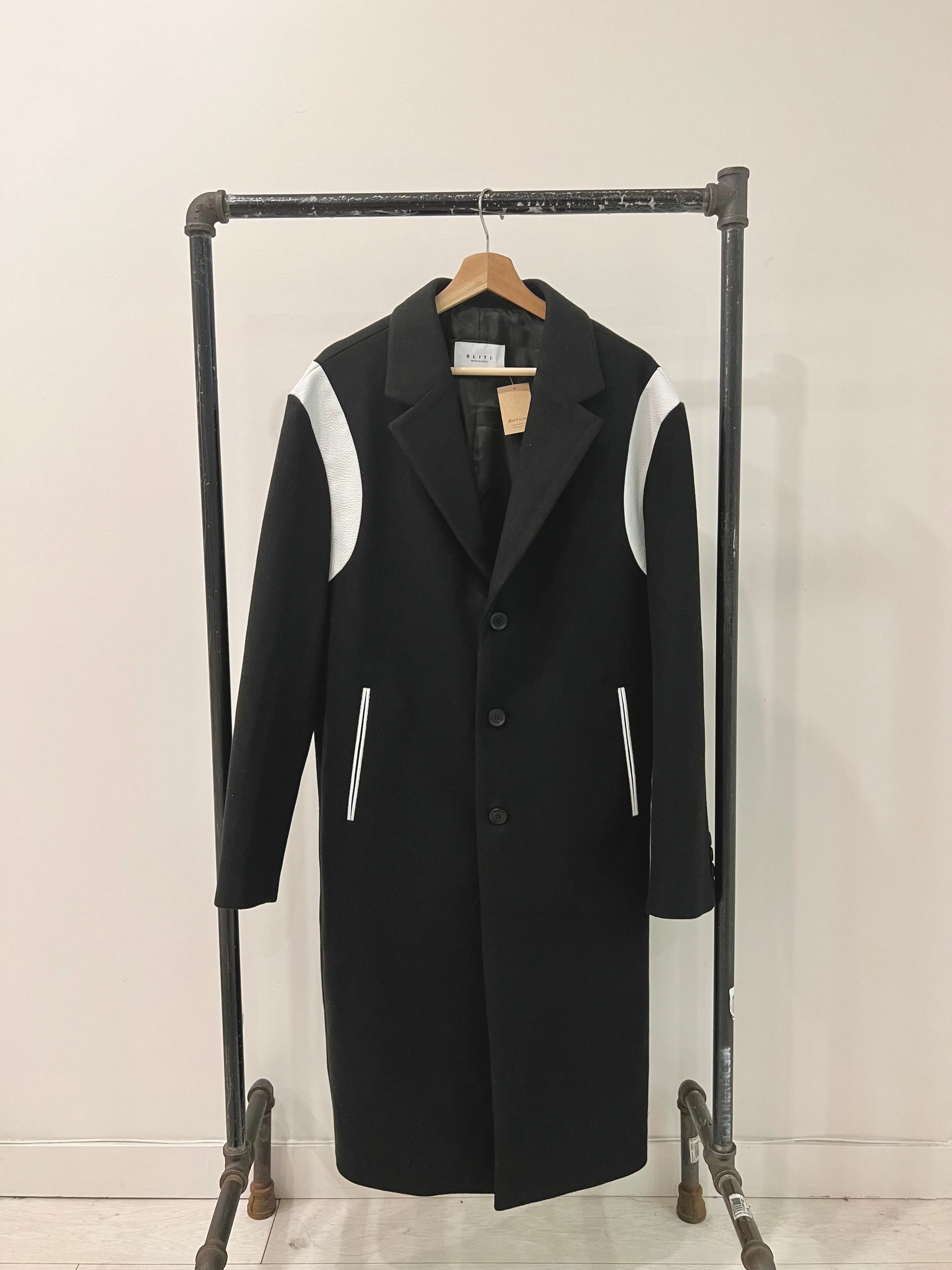 BLITE Stadium wool coat