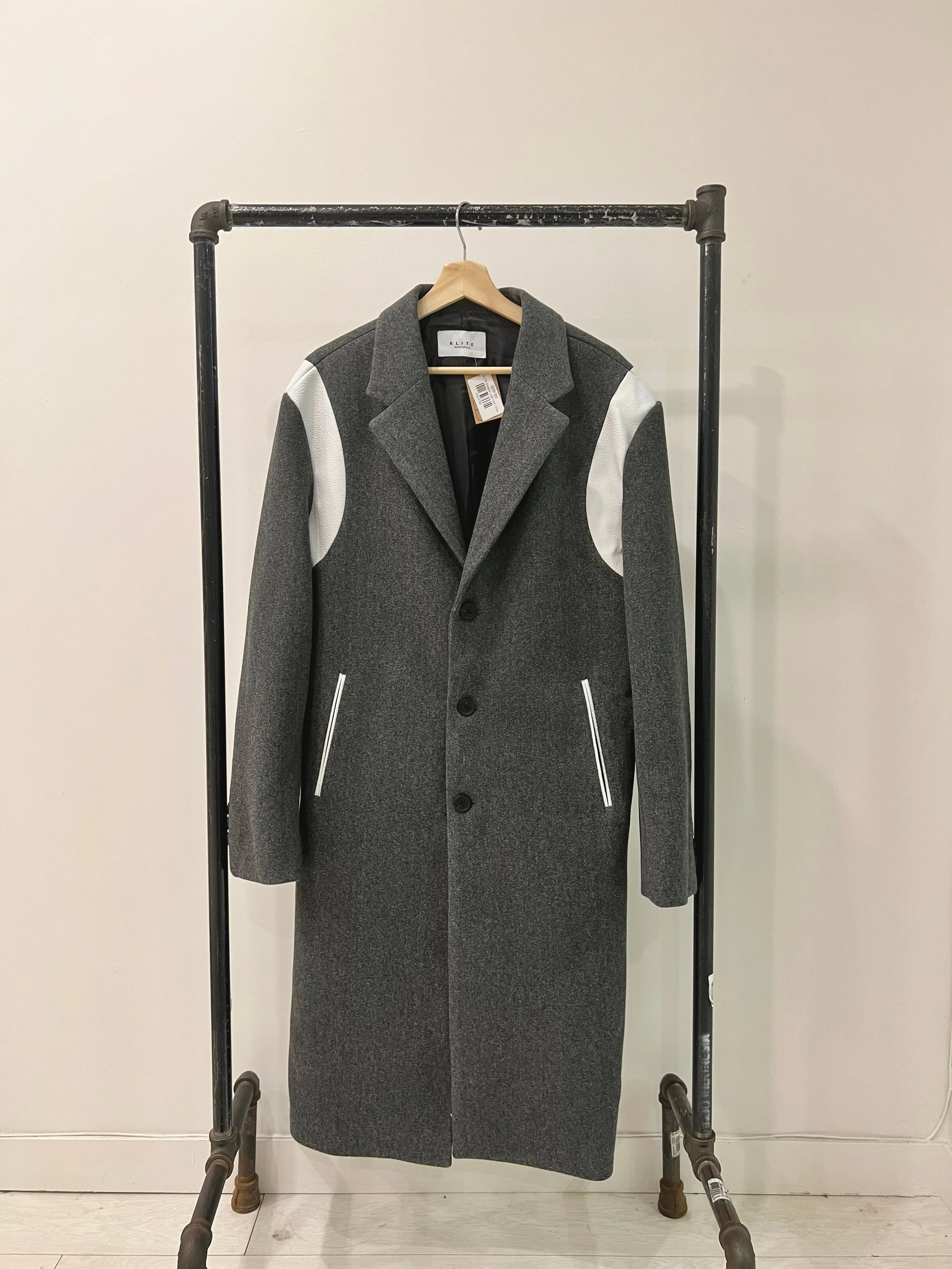 BLITE Stadium wool coat