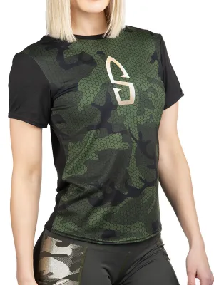 Bullet Hexa Camo SoftTECH™ Unisex Short Sleeve Tee