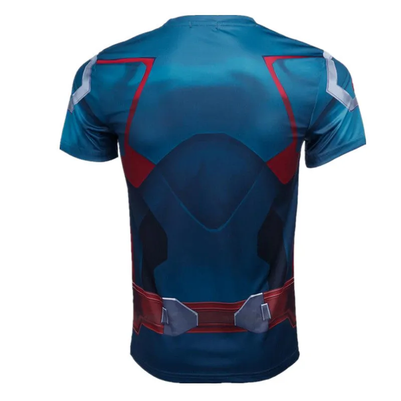 CAPTAIN AMERICA Compression Shirt for Men (Short Sleeve)