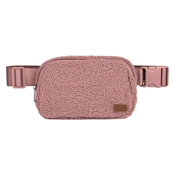 CC Sherpa Belt Bag Fanny Pack - Authentic C.C