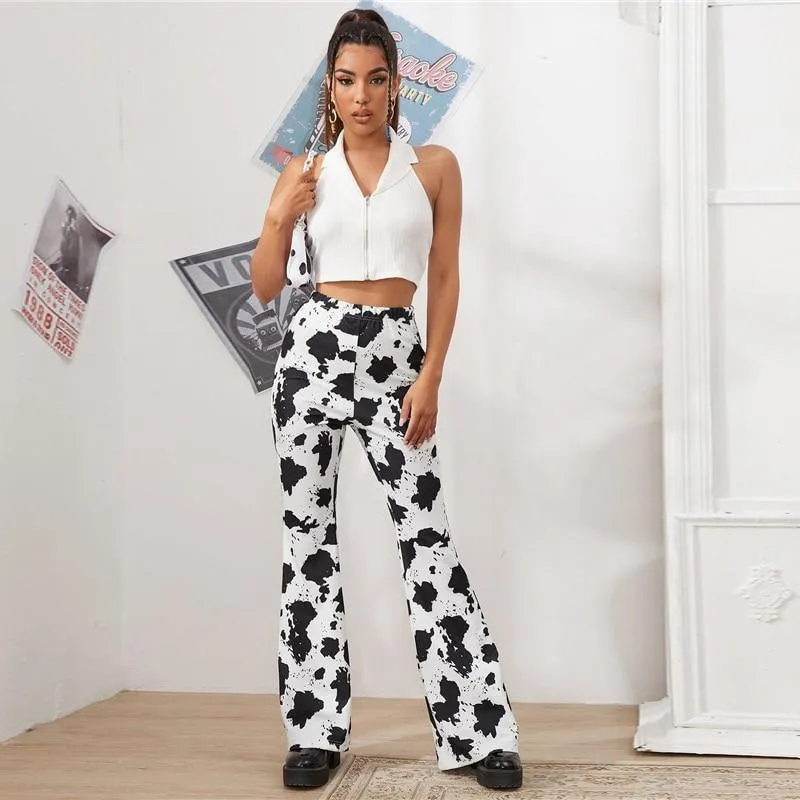 Cow Pants Women