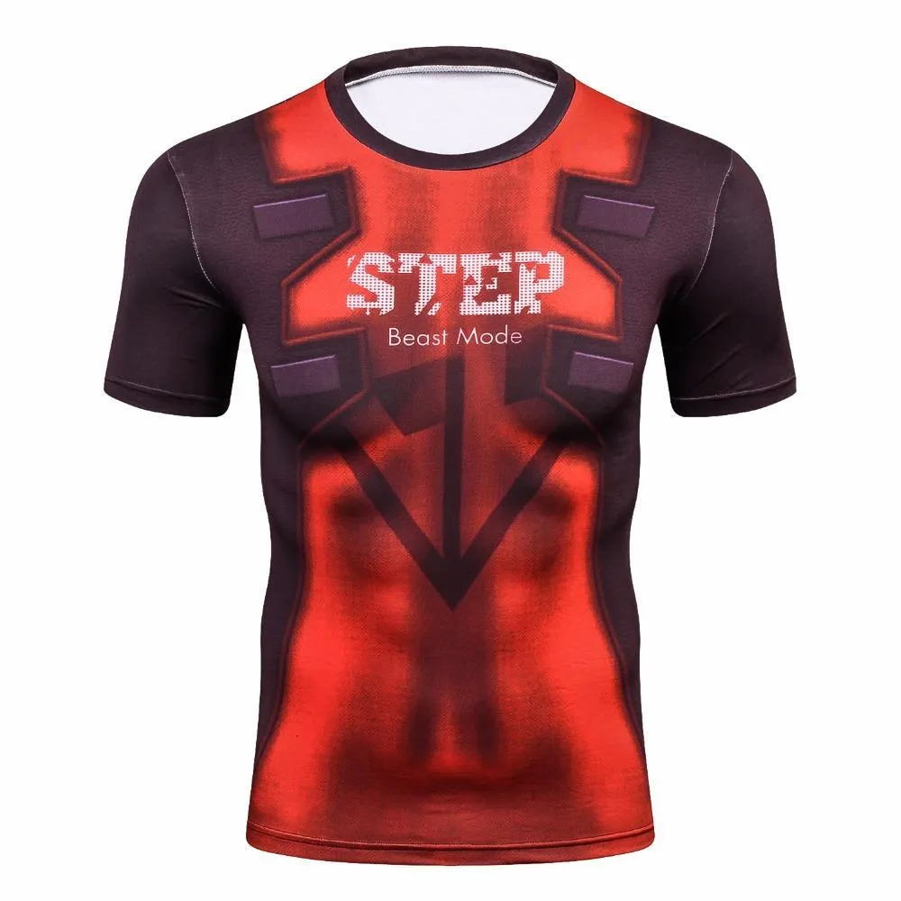 DEADPOOL Compression Shirt for Men (Short Sleeve)