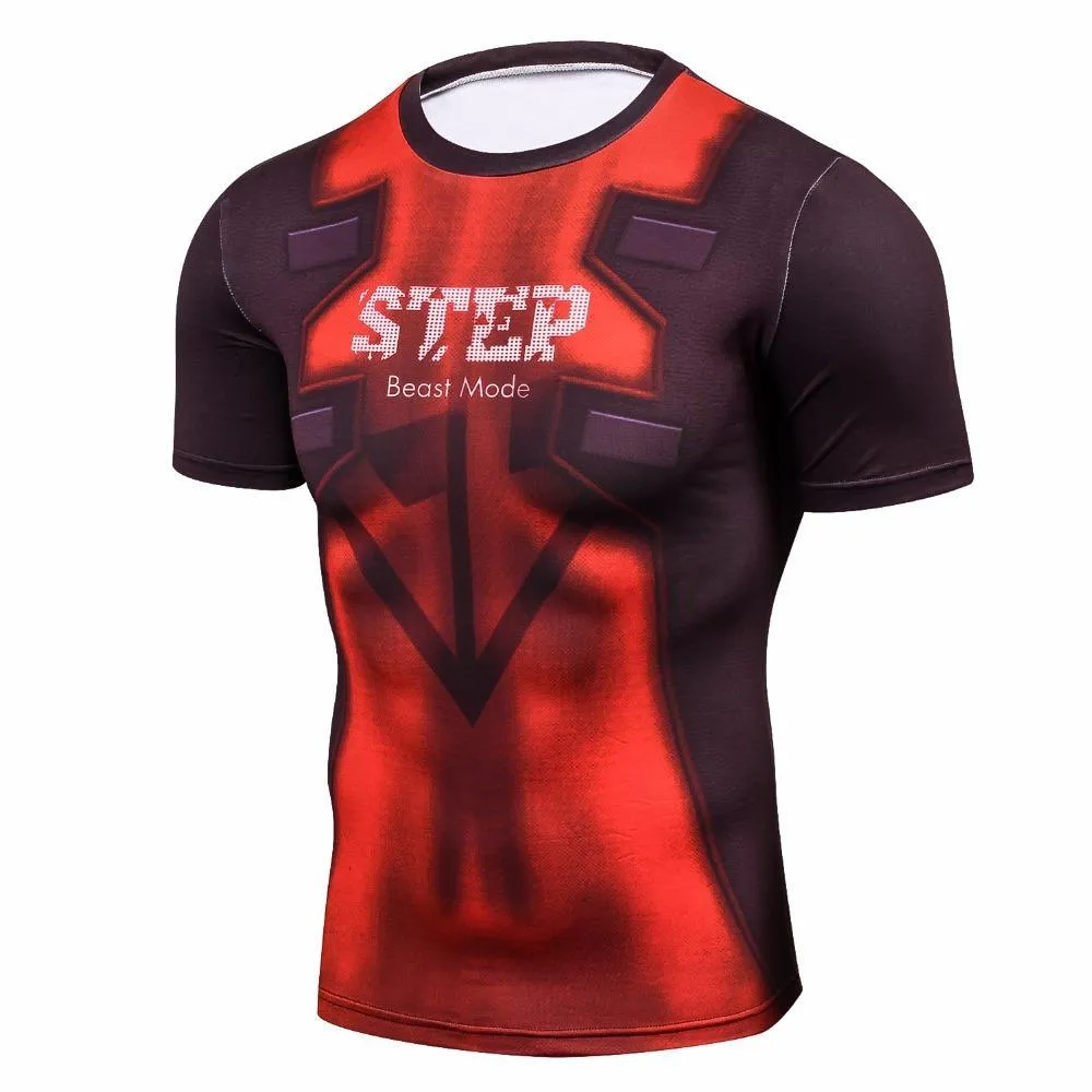 DEADPOOL Compression Shirt for Men (Short Sleeve)