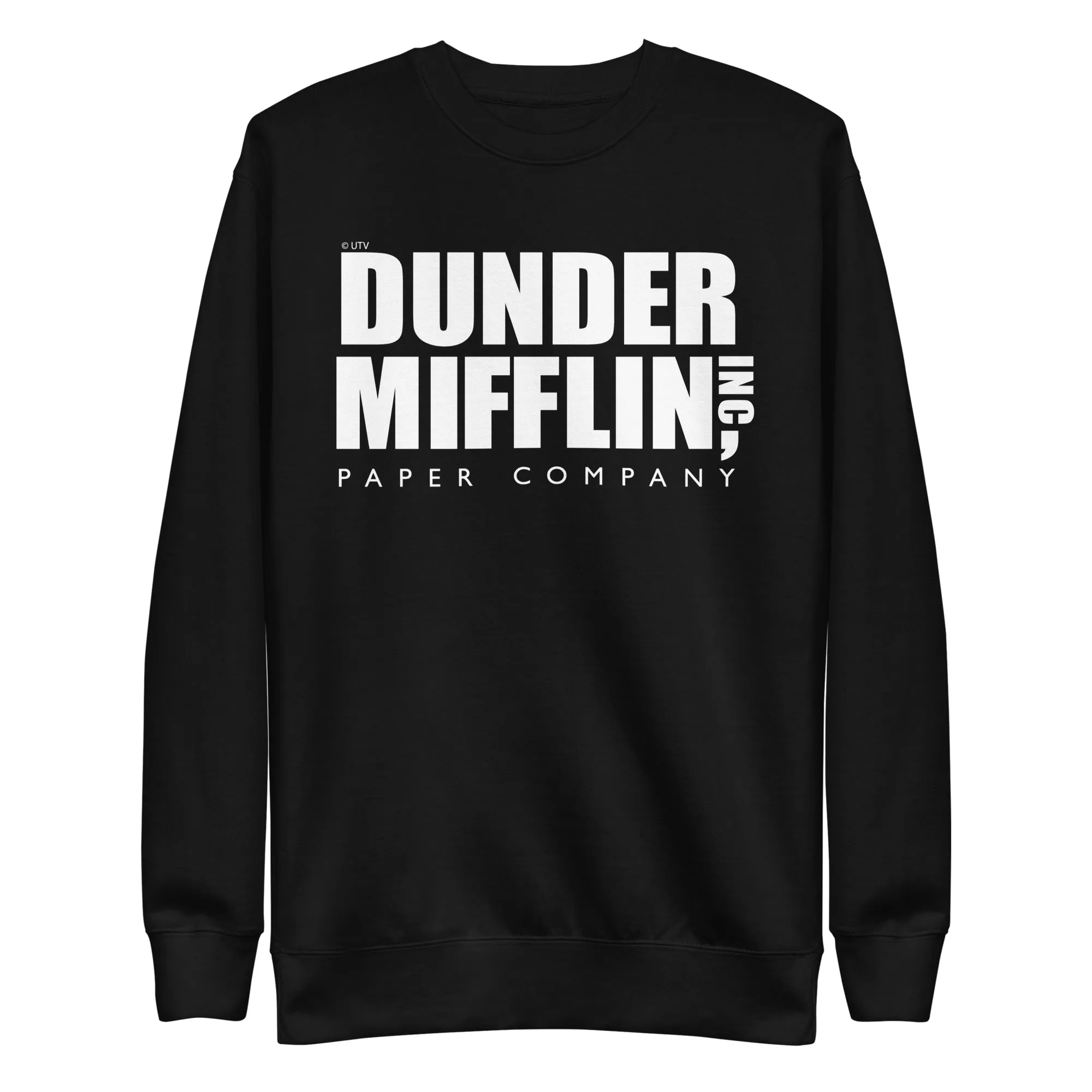 Dunder Mifflin Logo Unisex Premium Sweatshirt