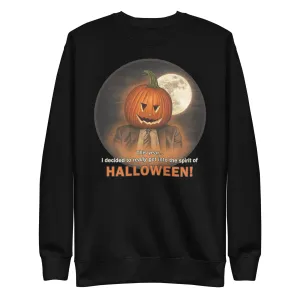 Dwight Pumpkin Head Unisex Premium Sweatshirt