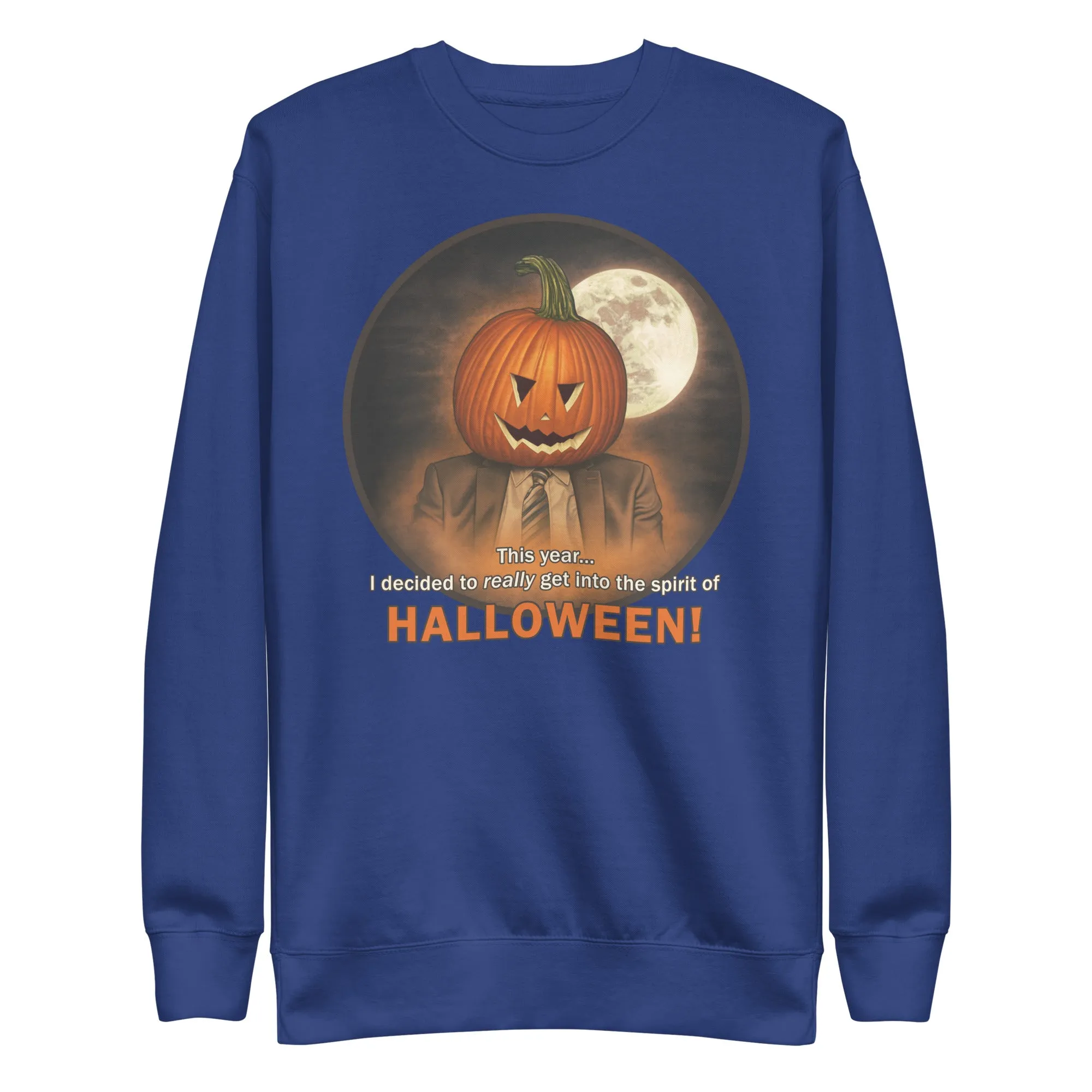 Dwight Pumpkin Head Unisex Premium Sweatshirt