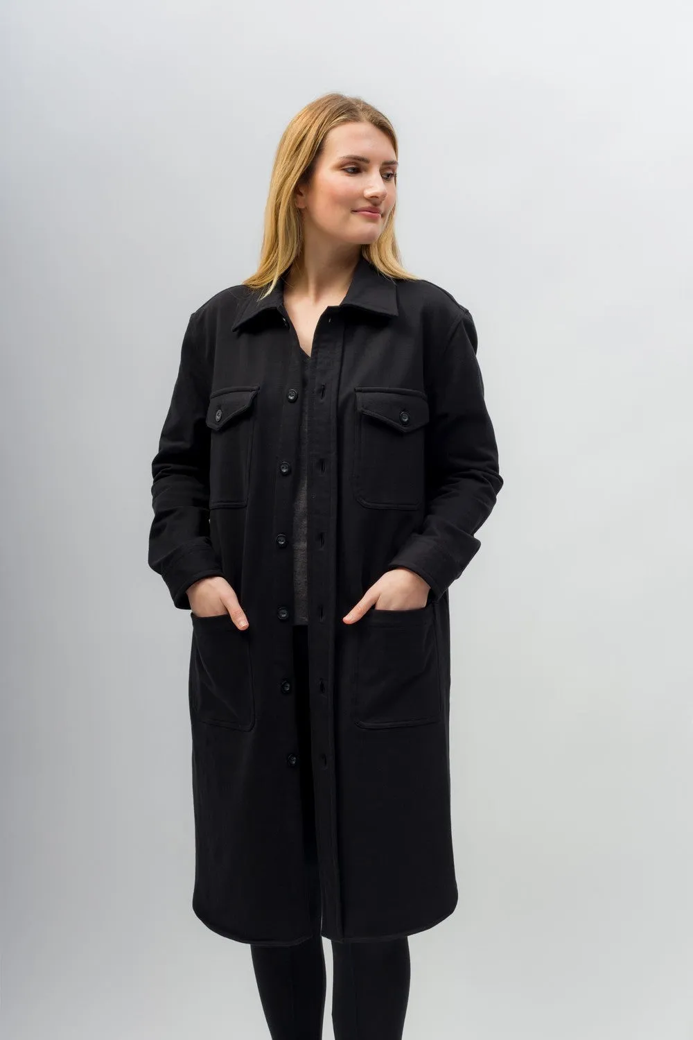 Gianna | Women's Heavy Weight Long Coat