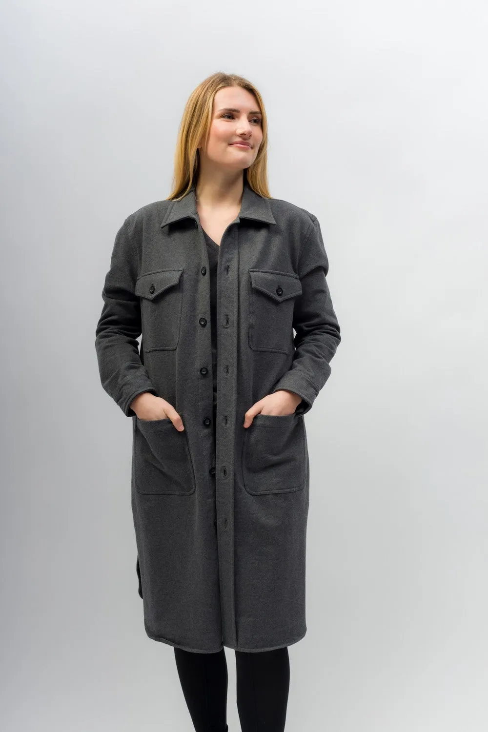 Gianna | Women's Heavy Weight Long Coat