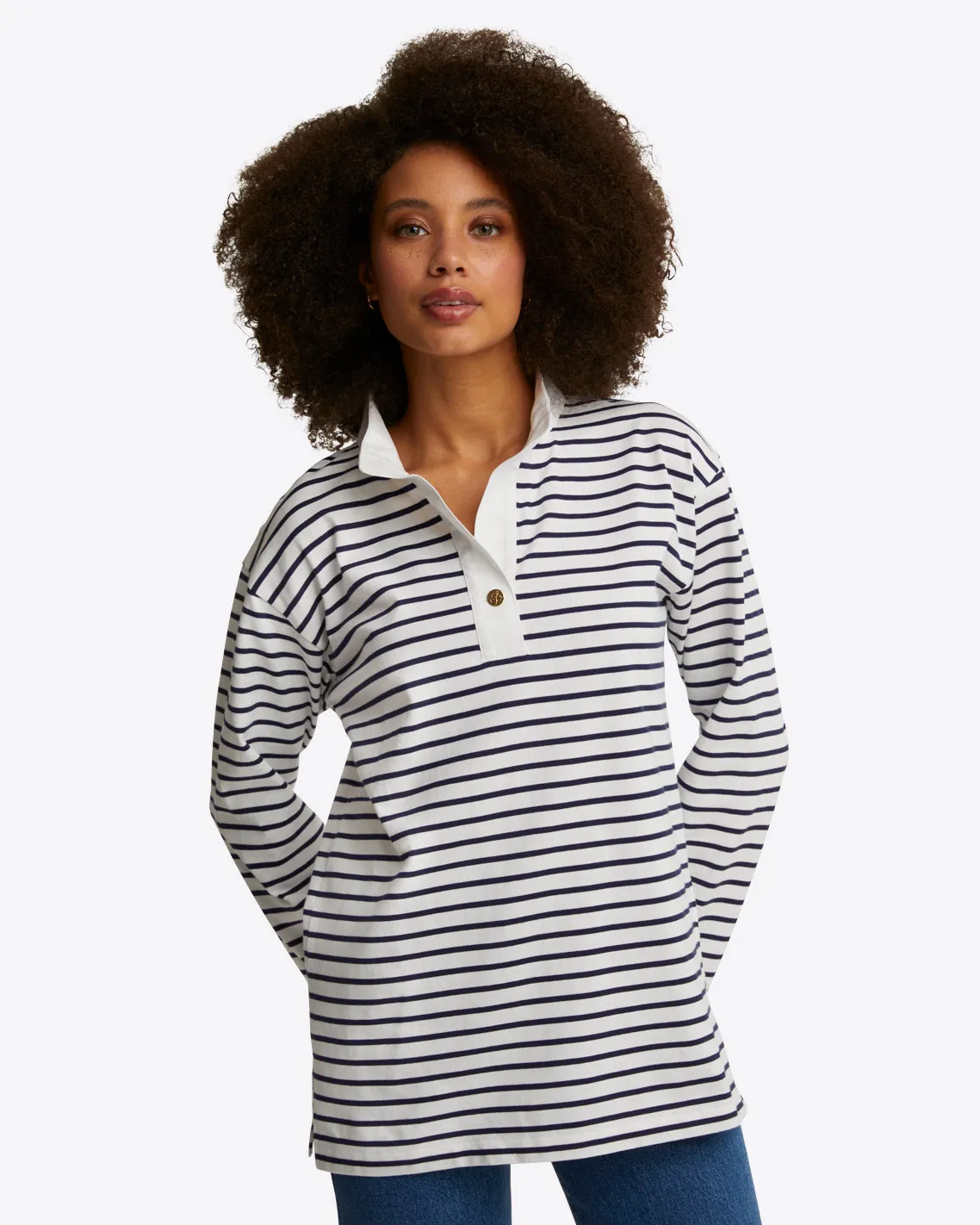 Gillian Long Sleeve Top in Cotton