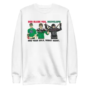 God Bless You Recyclops Unisex Premium Sweatshirt