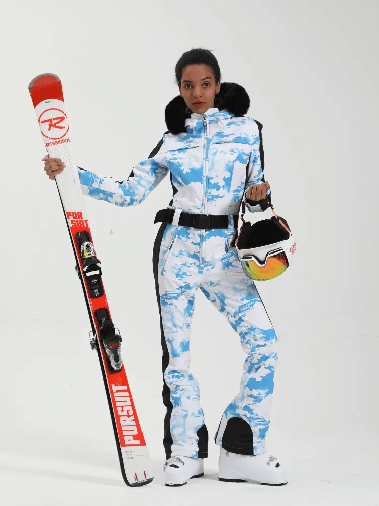 Gsou Snow Tie Dye Slim Ski Jumpsuit - Women‘s