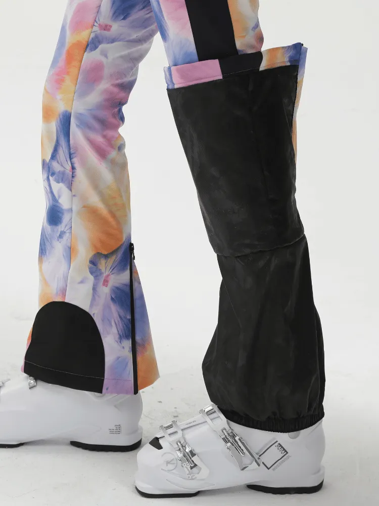 Gsou Snow Tie Dye Slim Ski Jumpsuit - Women‘s