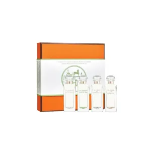 Hermes Jardins Unisex Fragrance Miniature Gift Set 4 x 7.5ml  (Sur Le Nil, Sur La Lagune, A Cythere, De Monsier)