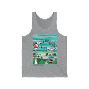 IL Pensacola Beach Jonas Unisex Jersey Tank