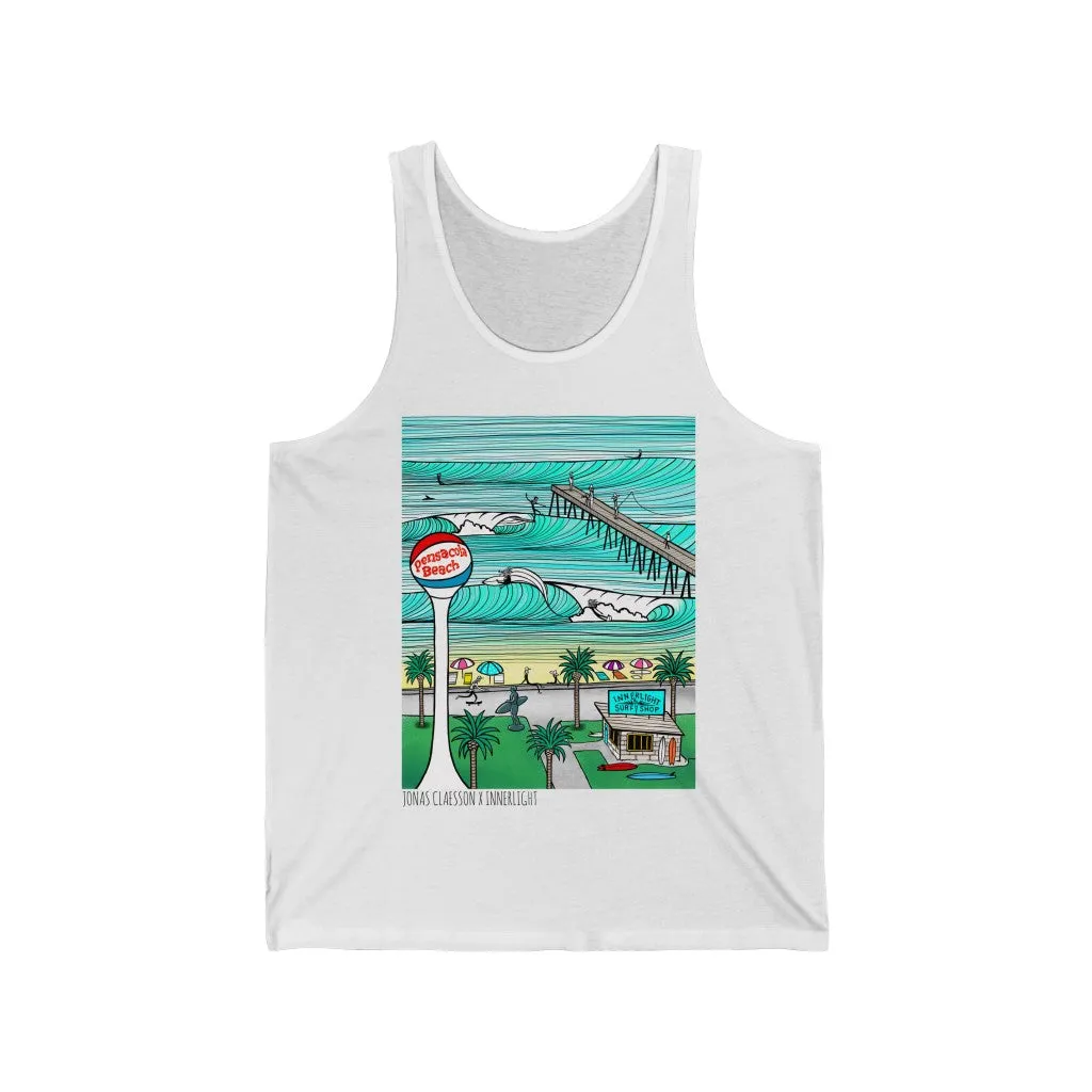 IL Pensacola Beach Jonas Unisex Jersey Tank