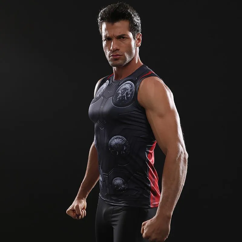 Infinity War THOR Compression Tank Top for Men