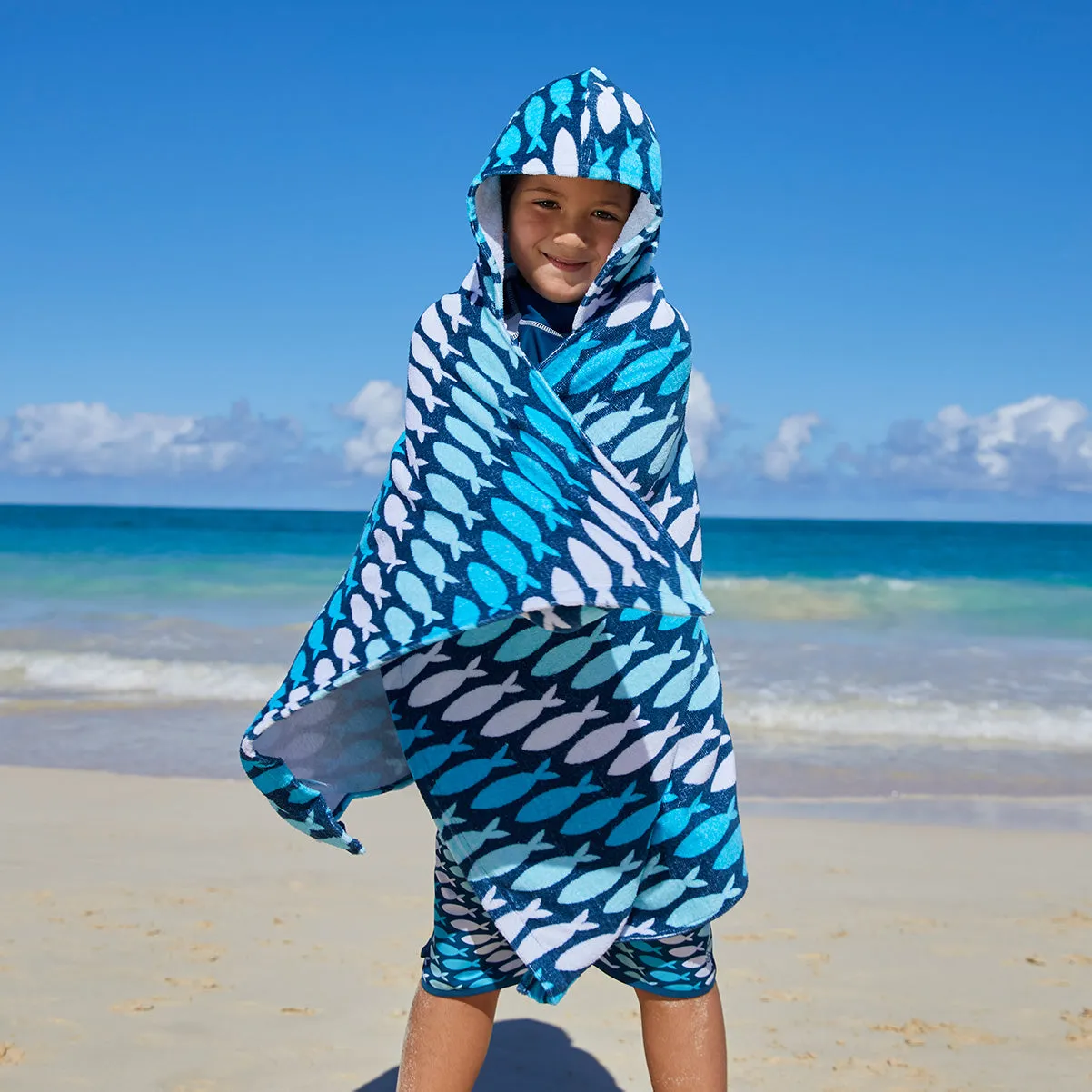 Kid's Hooded Beach Towel