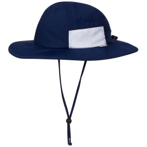 Kids Wide Brim Sun Hat "Fun Sun Day Play Hat" - Navy