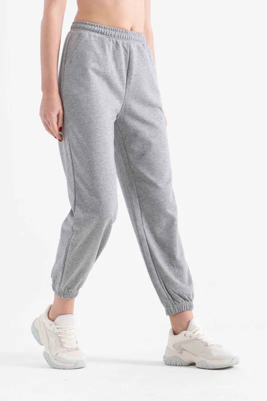 KNIT TRACK PANTS