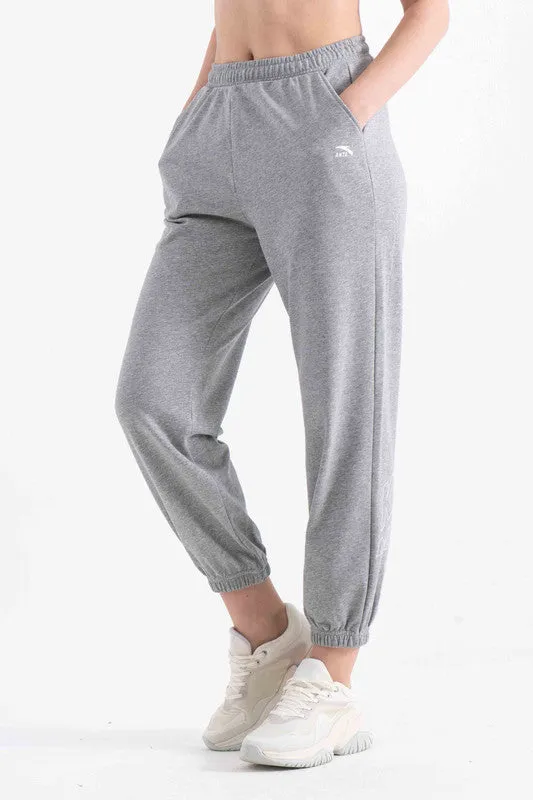 KNIT TRACK PANTS