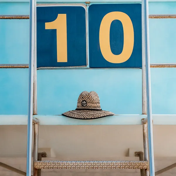 Kooringal - Burleigh Surf Straw Lifeguard Hat