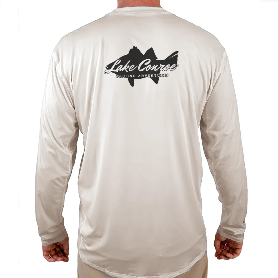 Lake Conroe Fishing Adventures Helios Fishing Shirt