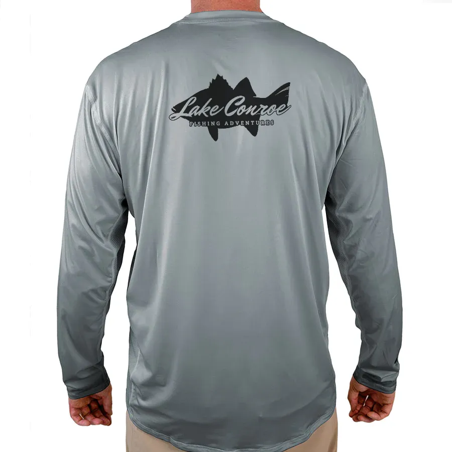 Lake Conroe Fishing Adventures Helios Fishing Shirt