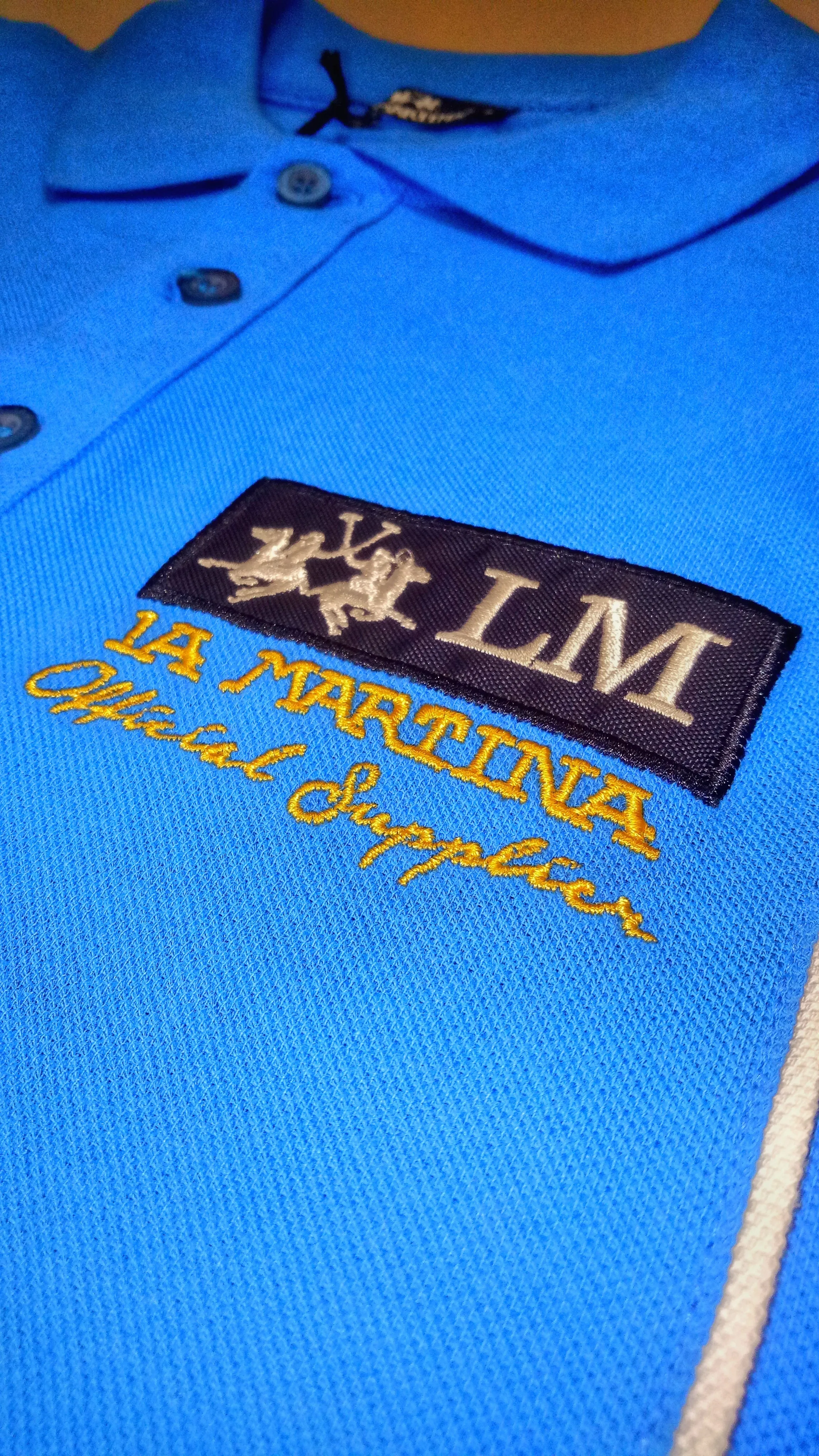 LM - Men 'BLUE' LA MARTINA Polo LM900