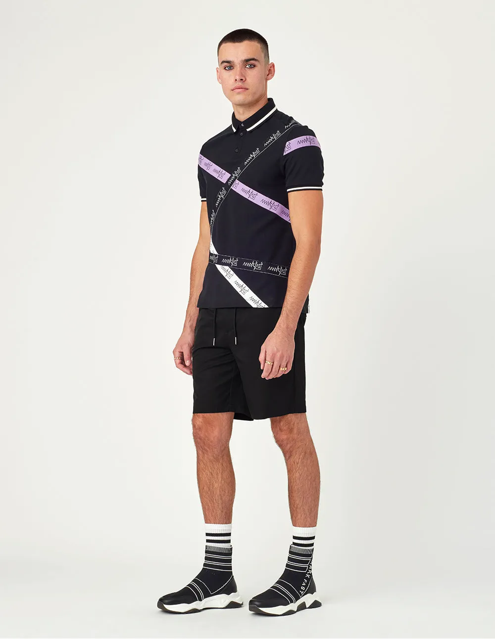 Logo Tape Short Sleeves Polo shirt