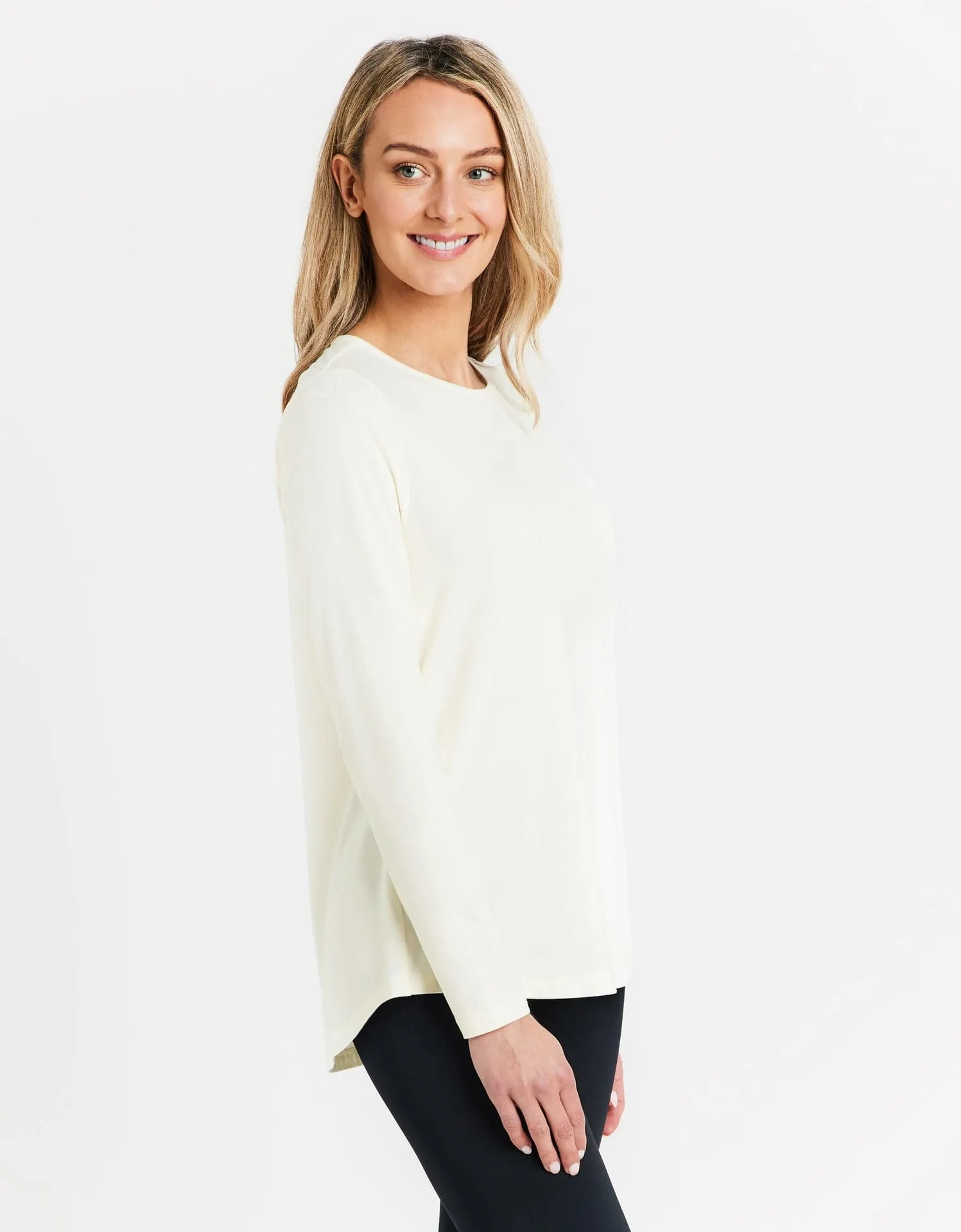 Loose Fit Long Sleeve Swing Top UPF50  Sensitive Collection