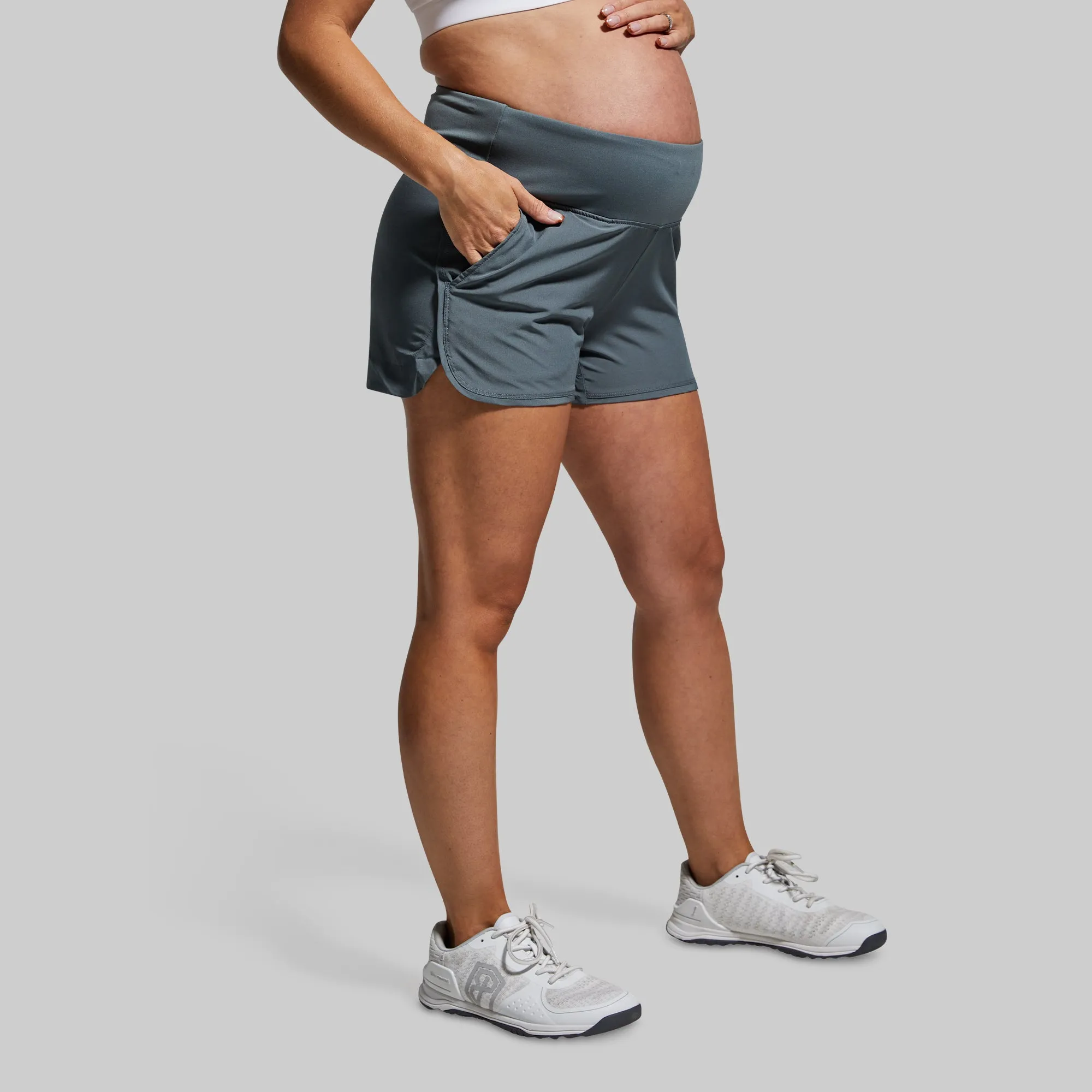 Maternity Short (Slate)