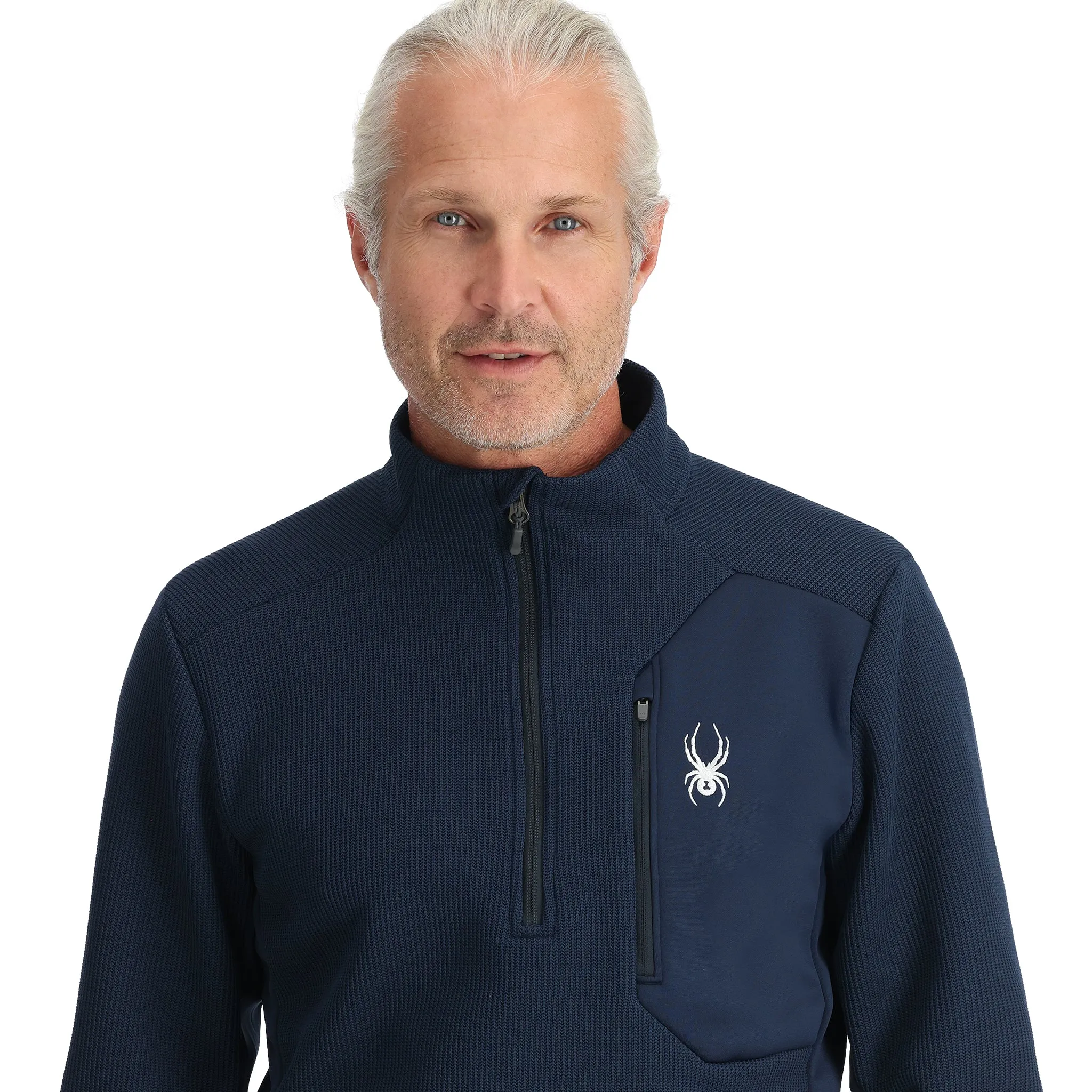 Mens Bandit Half Zip - True Navy