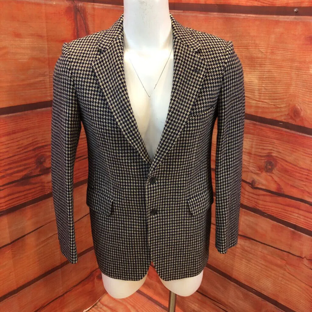 MENS DONEGAL HAND WOVEN CASH BLEND SPORT COAT SIZE 39 LONG