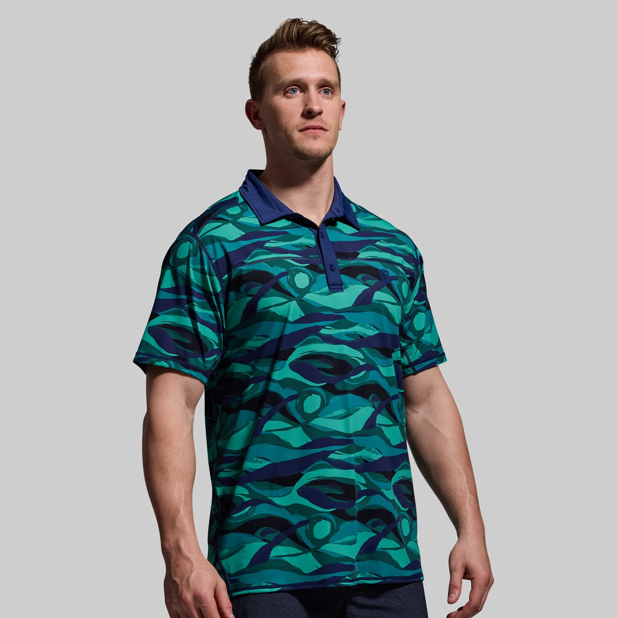 Men's Tek Polo (Tidepool)