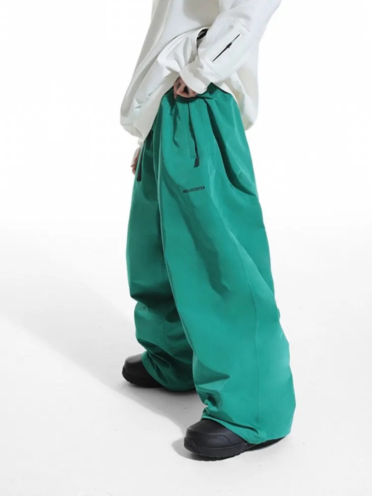 Molocoster Oversize Fleece Snow Pants - Unisex