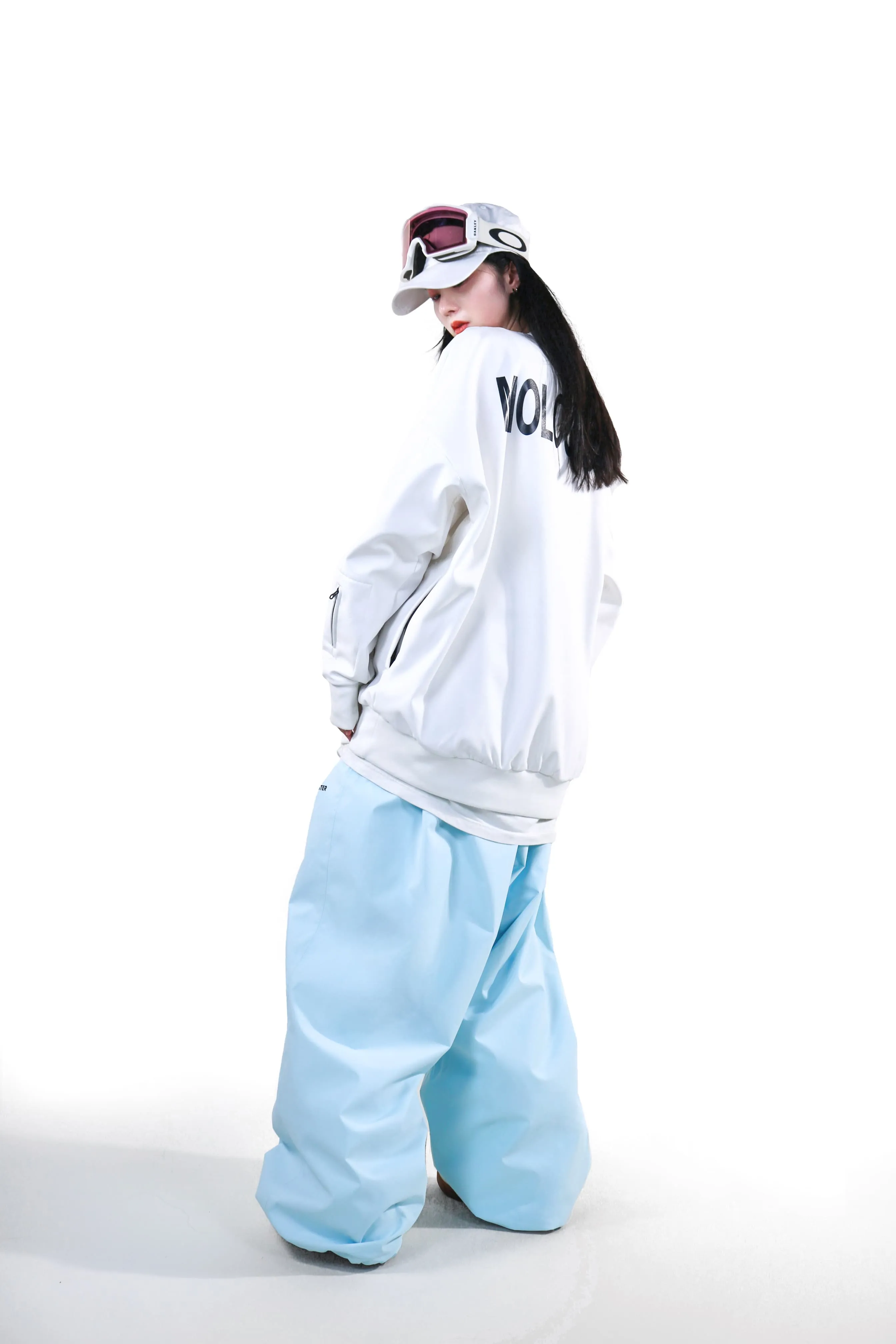 Molocoster Oversize Fleece Snow Pants - Unisex