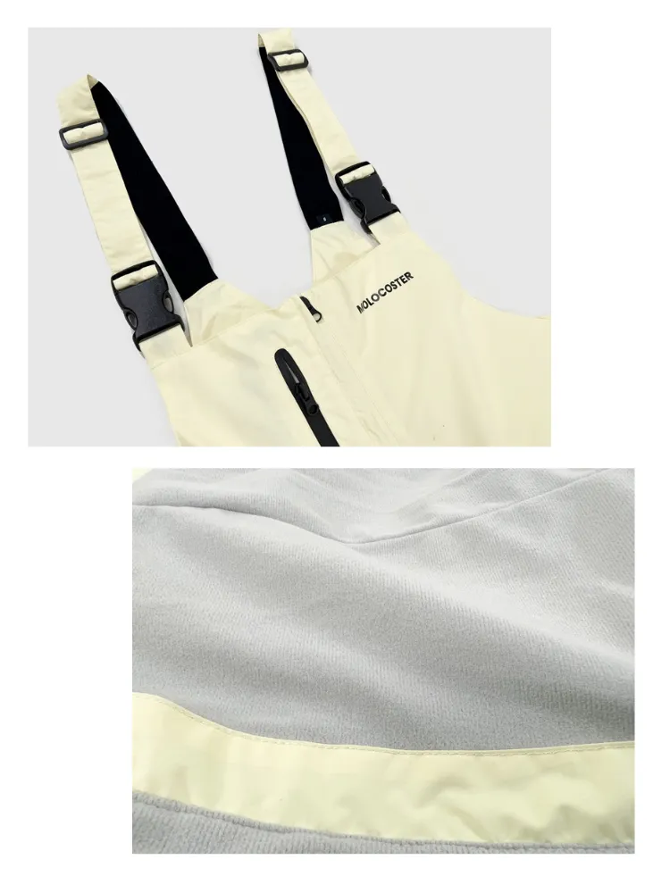 Molocoster Reflective Baggy Style Bibs - Unisex