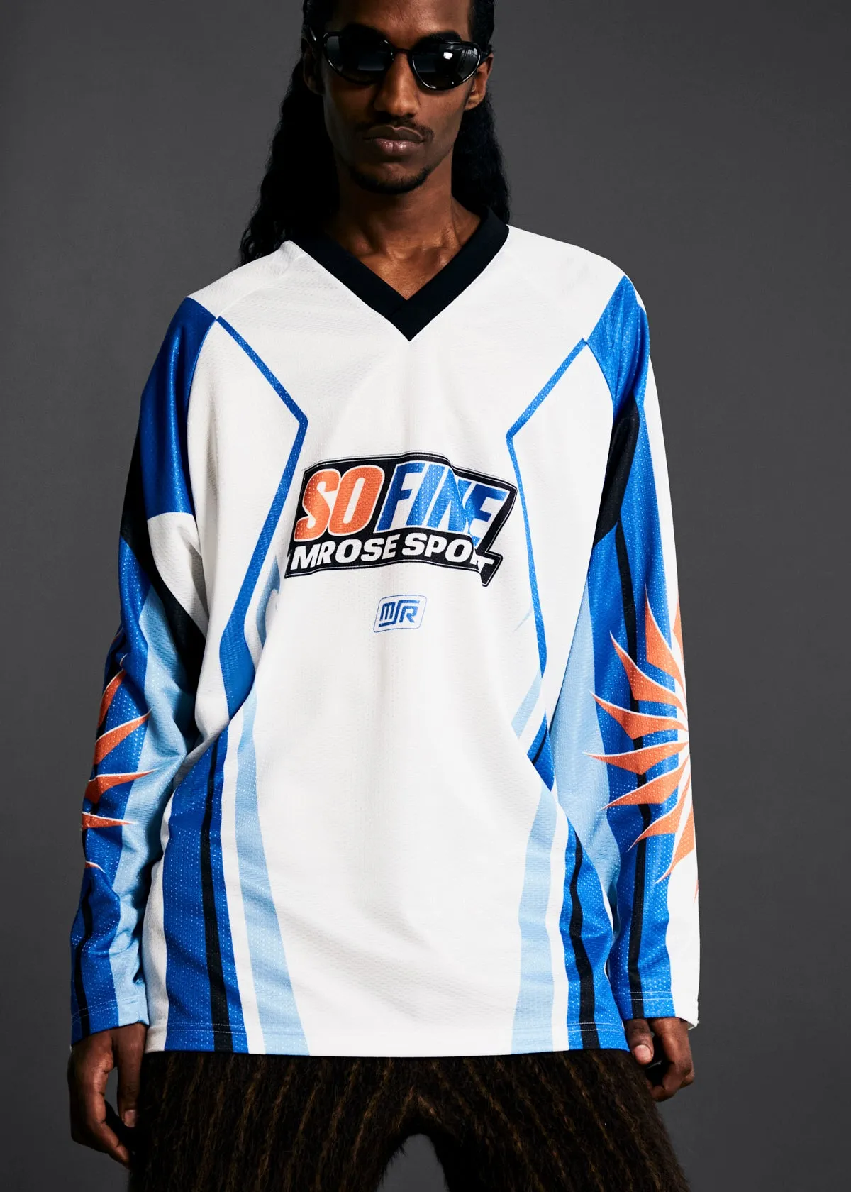 MOTORCROSS JERSEY in WHITE